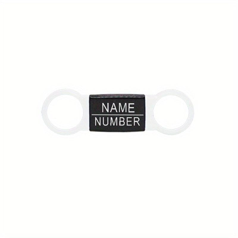 Stainless Steel Pet ID Tag Customized Engraving Nameplate