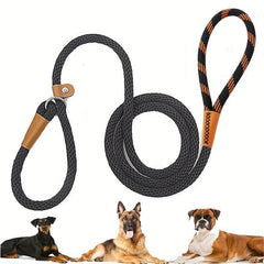 Braided Dog Training Leash No Pull Heavy Duty Strong Leash for Medium Large Dogs