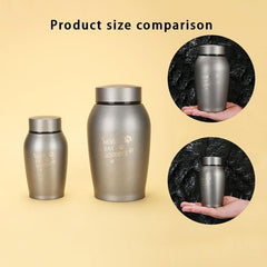 Stainless Steel Pet Urn for Forever Memory of Your Beloved Pet