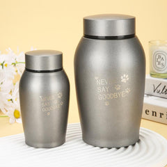 Stainless Steel Pet Urn for Forever Memory of Your Beloved Pet