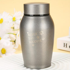 Stainless Steel Pet Urn for Forever Memory of Your Beloved Pet