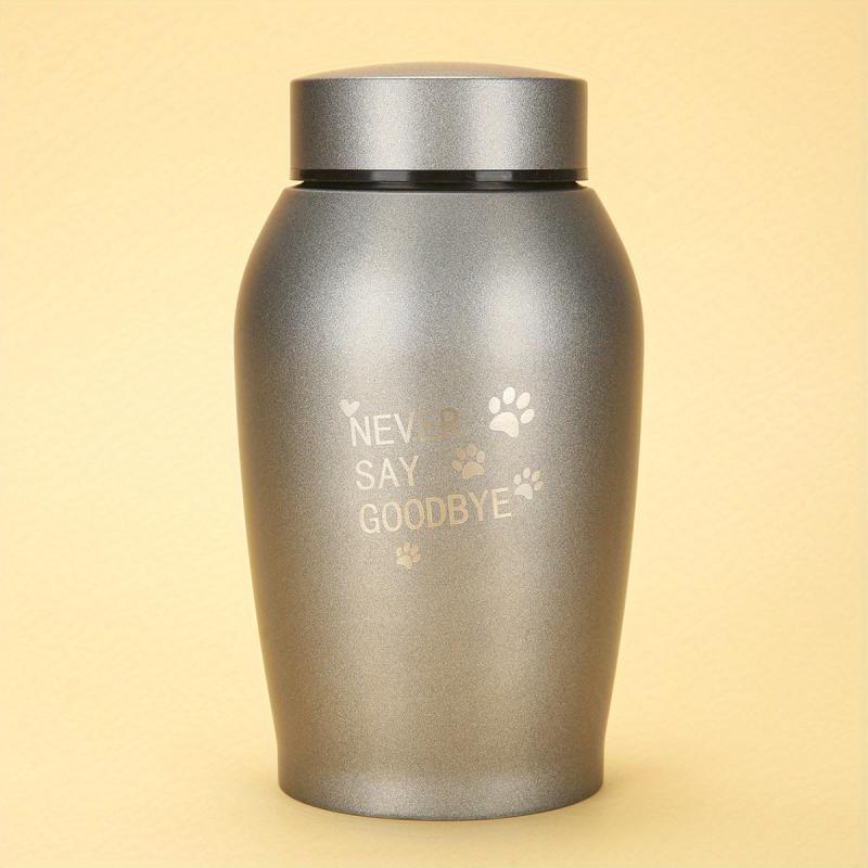 Stainless Steel Pet Urn for Forever Memory of Your Beloved Pet