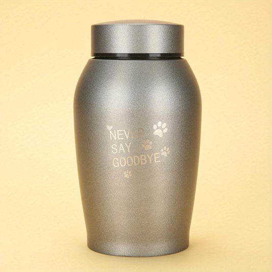 Stainless Steel Pet Urn for Forever Memory of Your Beloved Pet