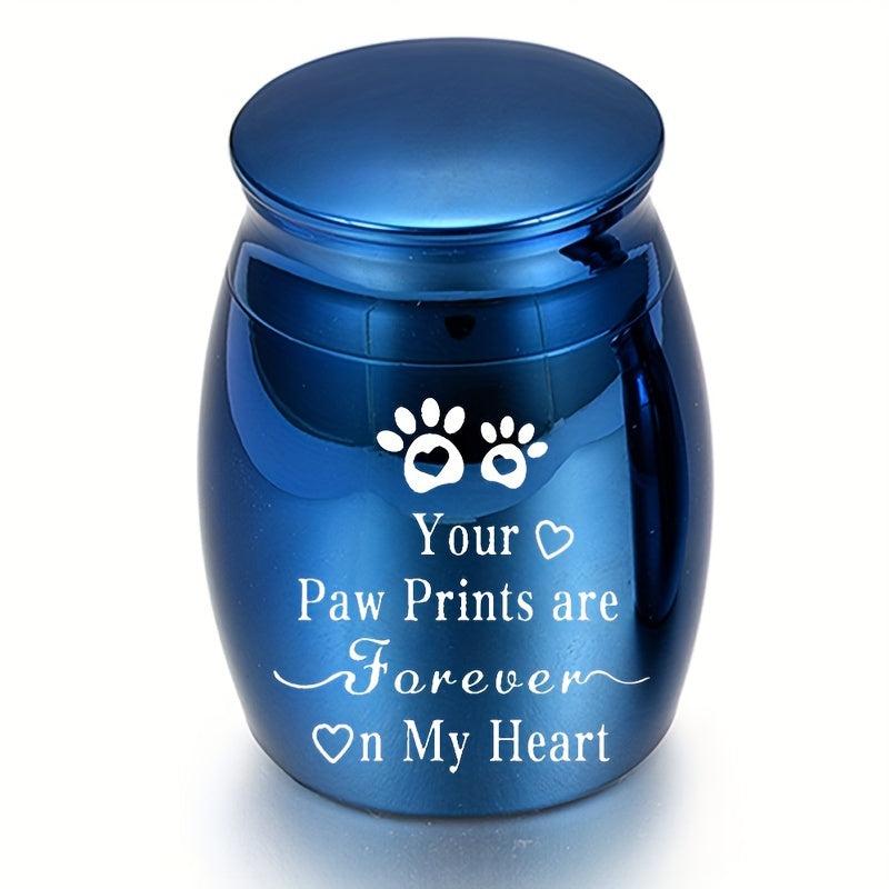 Stainless Steel Pet Cremation Urn For Ashes - Pet Memorial Gift