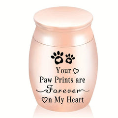 Stainless Steel Pet Cremation Urn For Ashes - Pet Memorial Gift