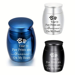 Stainless Steel Pet Cremation Urn For Ashes - Pet Memorial Gift