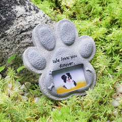 Pet Tombstone Cat Dog Memorial Stone Indoor Outdoor Grave Tombstone
