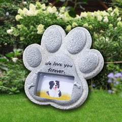 Pet Tombstone Cat Dog Memorial Stone Indoor Outdoor Grave Tombstone