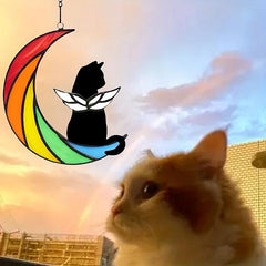 Rainbow Bridge Cat Memorial - Sympathy Gift for Loss of Cat