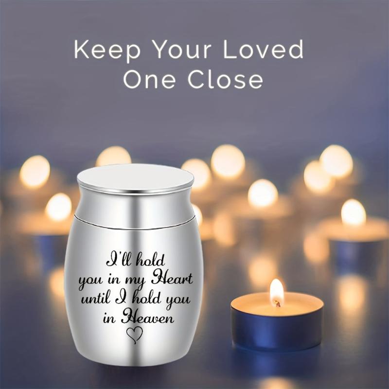 Stainless Steel Pet Urn for Dogs and Cats - Keepsake Funeral Supplies