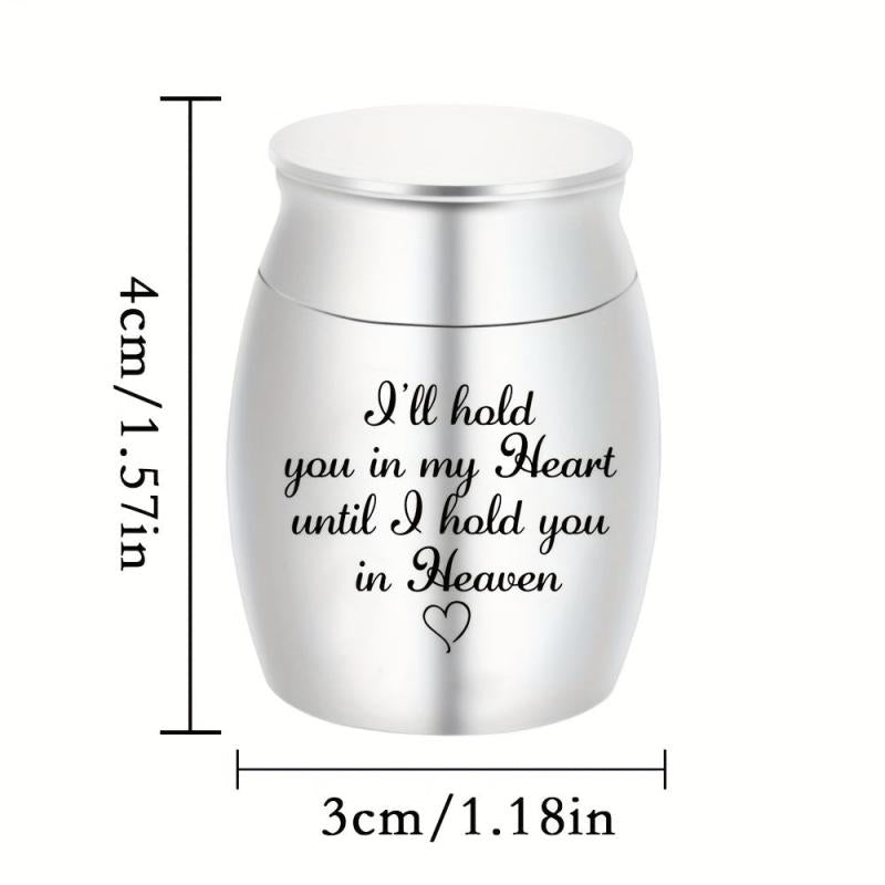 Stainless Steel Pet Urn for Dogs and Cats - Keepsake Funeral Supplies