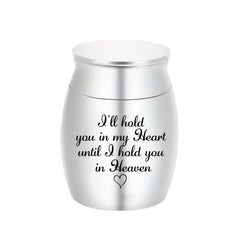 Stainless Steel Pet Urn for Dogs and Cats - Keepsake Funeral Supplies