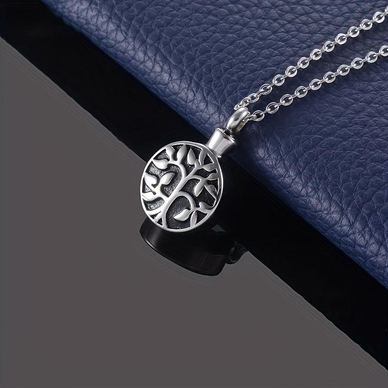 Tree Of Life Stainless Steel Pendant Necklace