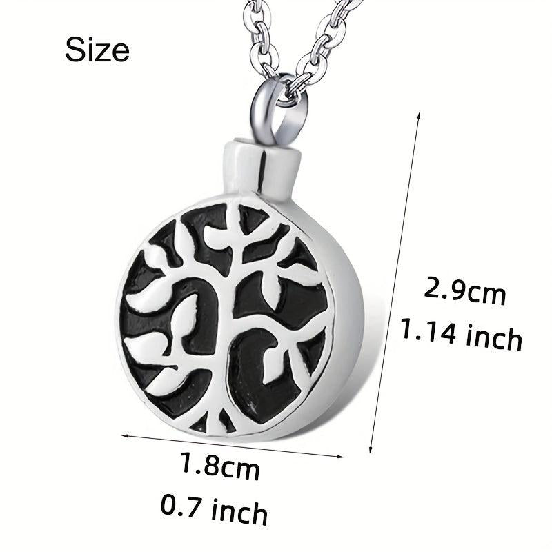 Tree Of Life Stainless Steel Pendant Necklace
