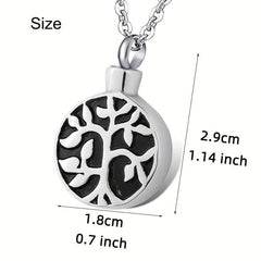 Tree Of Life Stainless Steel Pendant Necklace