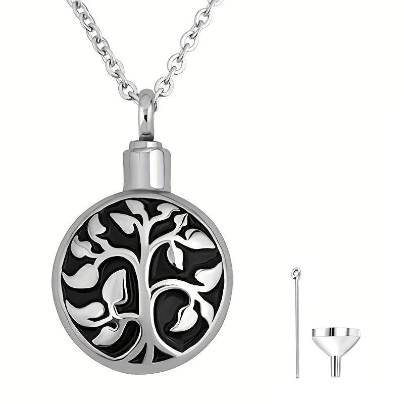 Tree Of Life Stainless Steel Pendant Necklace