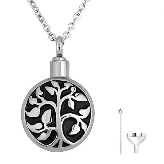 Tree Of Life Stainless Steel Pendant Necklace