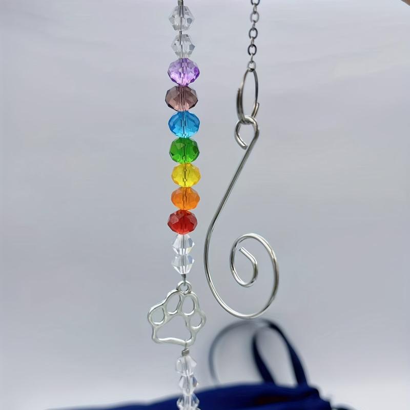 Pet Memorial Crystal Wind Chime for Dog