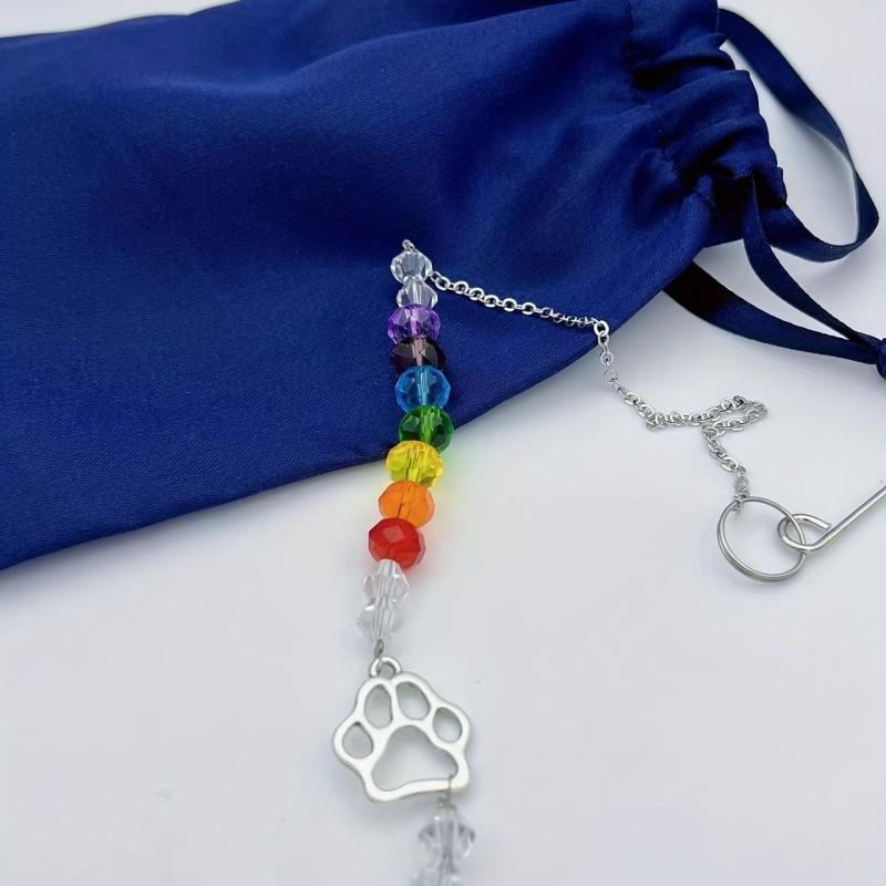 Pet Memorial Crystal Wind Chime for Dog