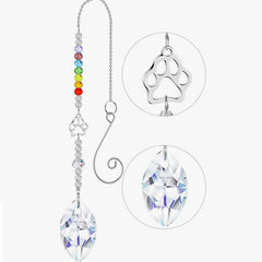 Pet Memorial Crystal Wind Chime for Dog