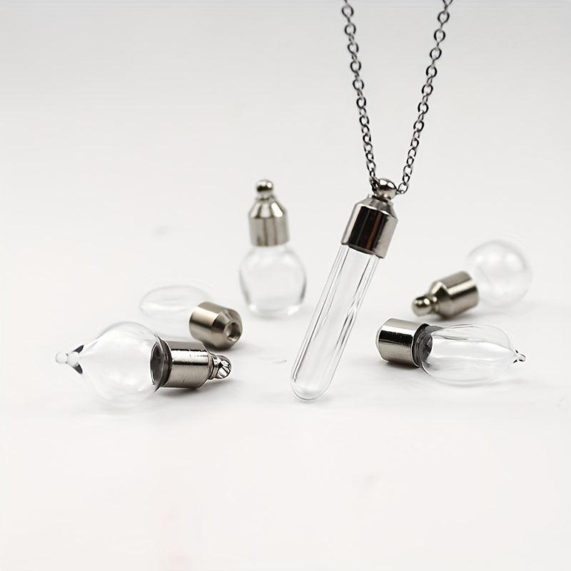 Stainless Steel Heart Pendant Cremation Urn Necklace