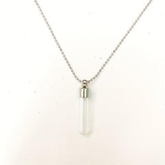 Stainless Steel Heart Pendant Cremation Urn Necklace