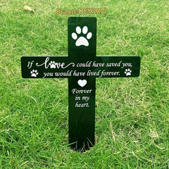 Pet Acrylic Memorial Garden Stake For Cats And Dogs