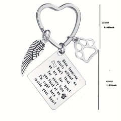 Pet Memorial Keychain - Heartfelt Remembrance Gift