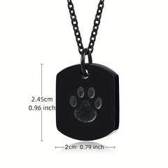 Pet Memorial Ash Pendant Necklace - Cherish Your Beloved Pet's Memory Forever
