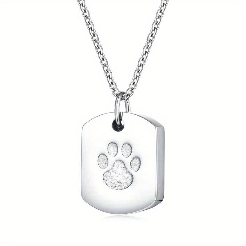 Pet Memorial Ash Pendant Necklace - Cherish Your Beloved Pet's Memory Forever