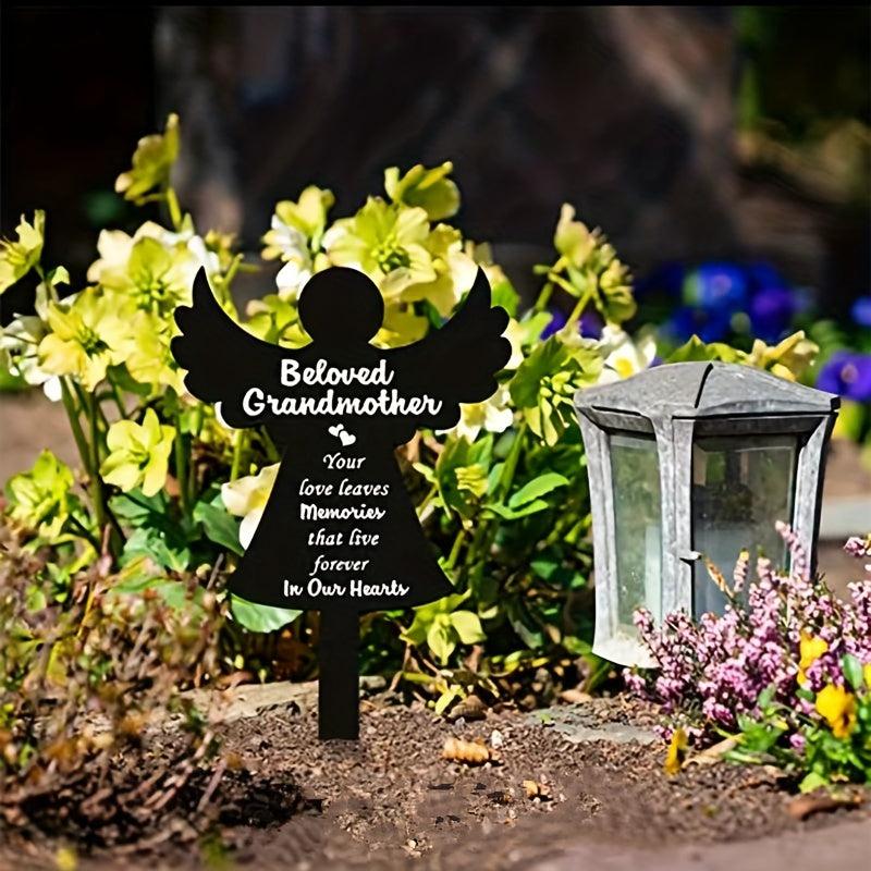 Pet Memorial Garden Cross Stake For Cats And Dogs