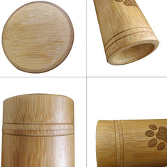 Bamboo Pet Urns Cat Foot & Dog Paw Memorial Accessories