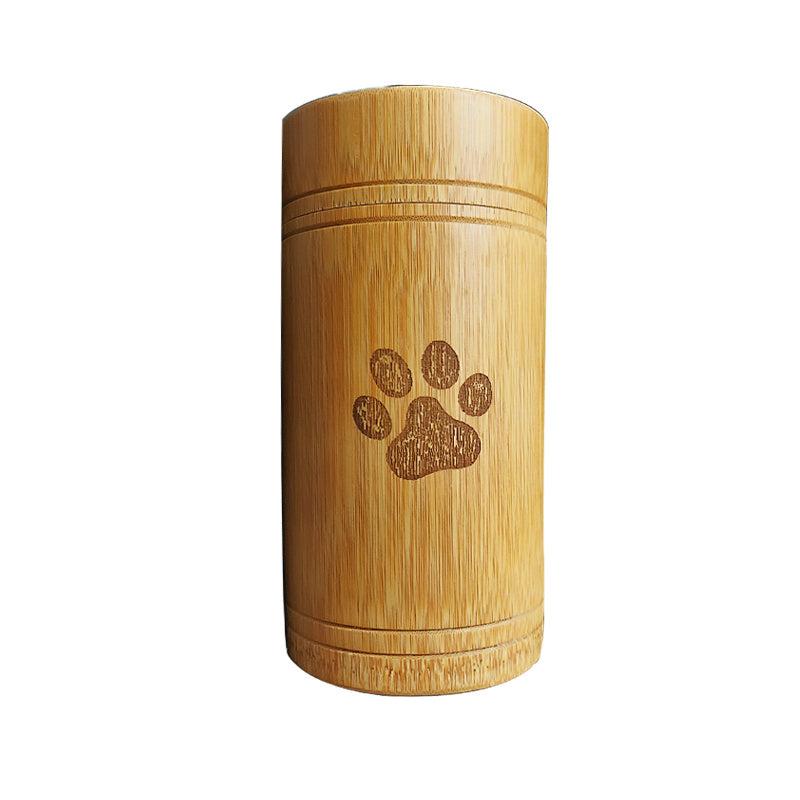 Bamboo Pet Urns Cat Foot & Dog Paw Memorial Accessories