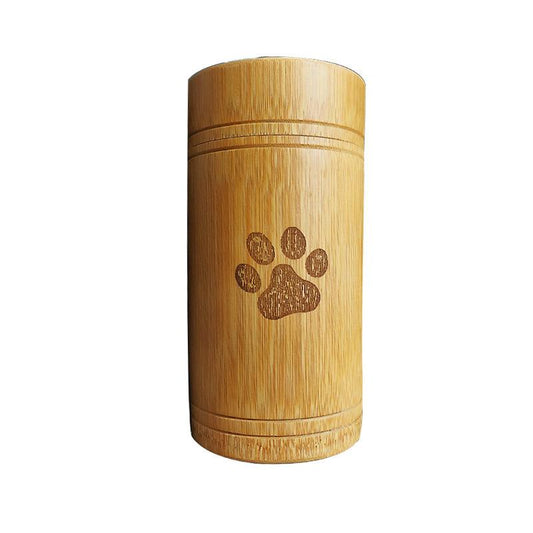 Bamboo Pet Urns Cat Foot & Dog Paw Memorial Accessories