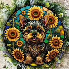 Dog Memorial Window Hanging Gift - Dog Sympathy Loss Funeral Memorial Gift