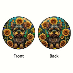 Dog Memorial Window Hanging Gift - Dog Sympathy Loss Funeral Memorial Gift