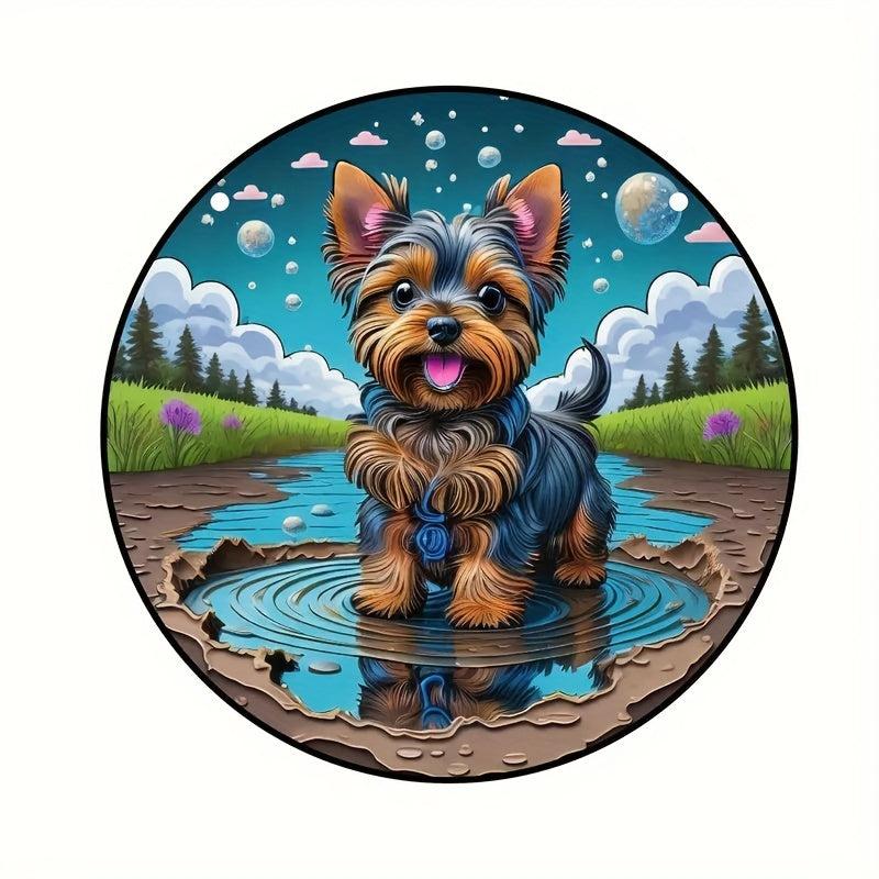 Dog Memorial Window Hanging Gift - Dog Sympathy Loss Funeral Memorial Gift