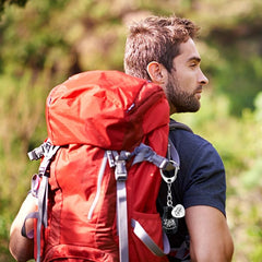 Rose Flower Memorial Keychain for Ashes Funeral Souvenir