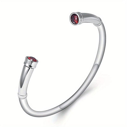 Birthstone Charm Bracelet for Cremation Ashes Memorial