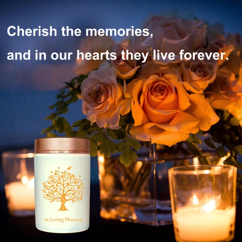 Ceramic Pet Memorial Urn For Dogs Ashes Dog Cremation Urns