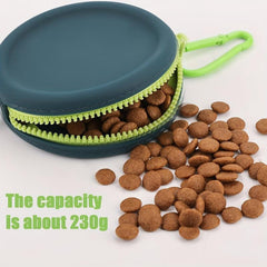 Silicone Dog Treat Pouch - Portable Puppy Training Bag