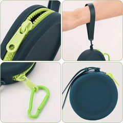 Silicone Dog Treat Pouch - Portable Puppy Training Bag