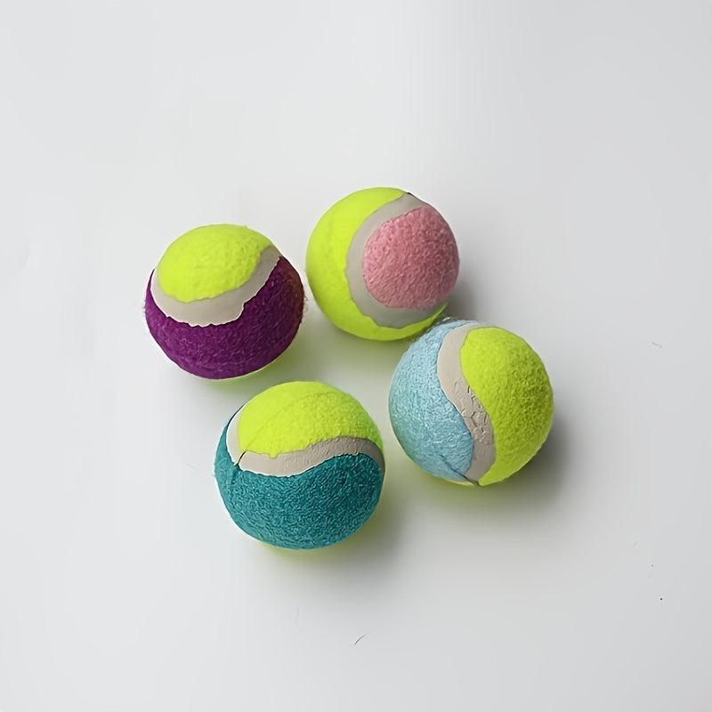 Random Dog Tennis Ball Toy Block Dog Training Ball For Fetch Dog Toy