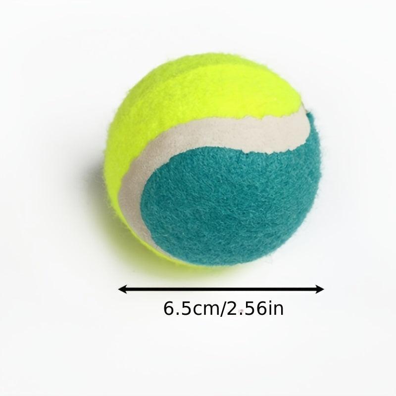 Random Dog Tennis Ball Toy Block Dog Training Ball For Fetch Dog Toy