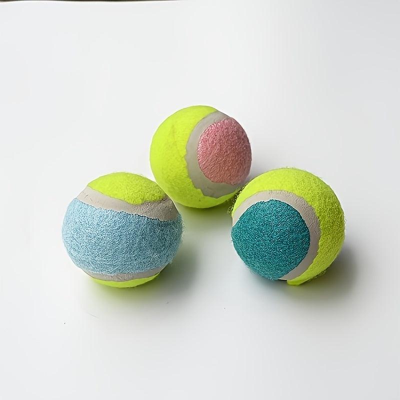 Random Dog Tennis Ball Toy Block Dog Training Ball For Fetch Dog Toy