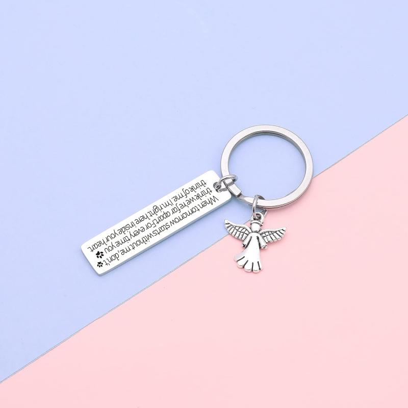 Pet Memorial Keychain - Remembrance Keepsake Jewelry