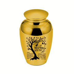 Pet Urn Always By Your Side Stainless Steel Dog Ashes Container