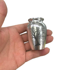 Pet Urn Always By Your Side Stainless Steel Dog Ashes Container