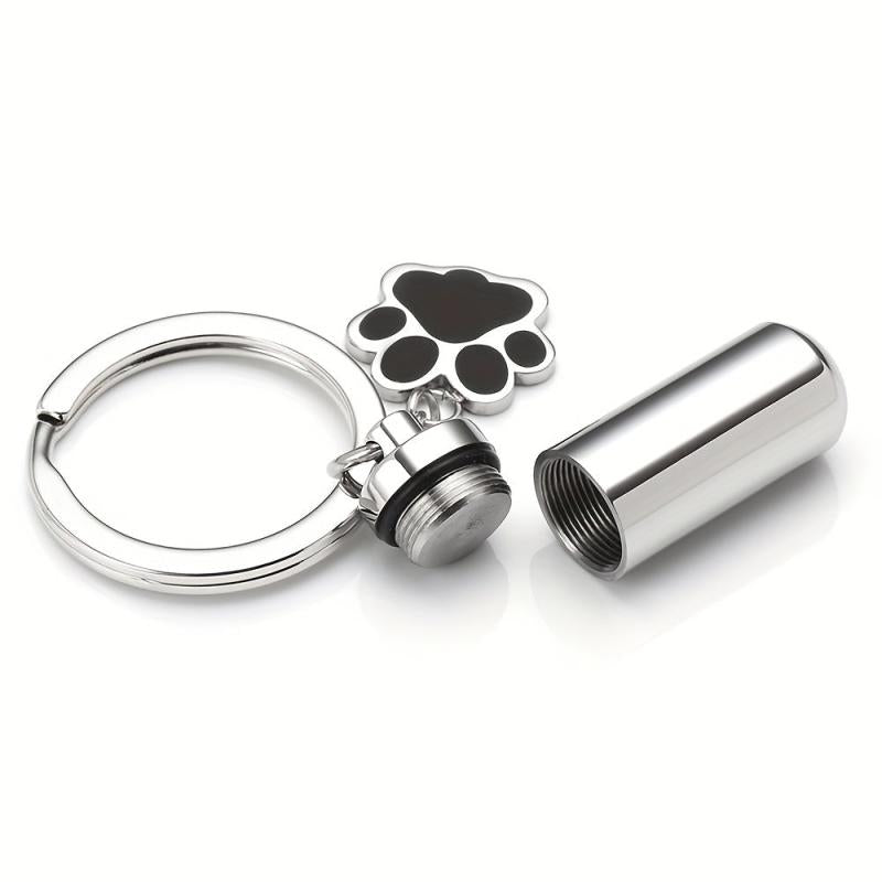 Pet & Human Ashes Cremation Keychain Memorial Keepsake Urn