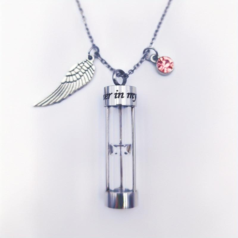 Remembrance Stainless Steel Ashes Jewelry for Pet Urns Memorial Keepsake